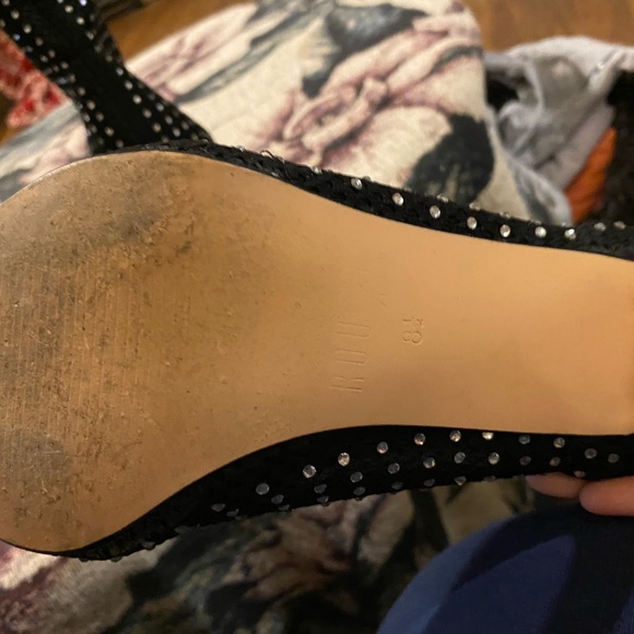 These Rough Helium stilettos with rinestones are is very good condition. - Picture 5 of 8